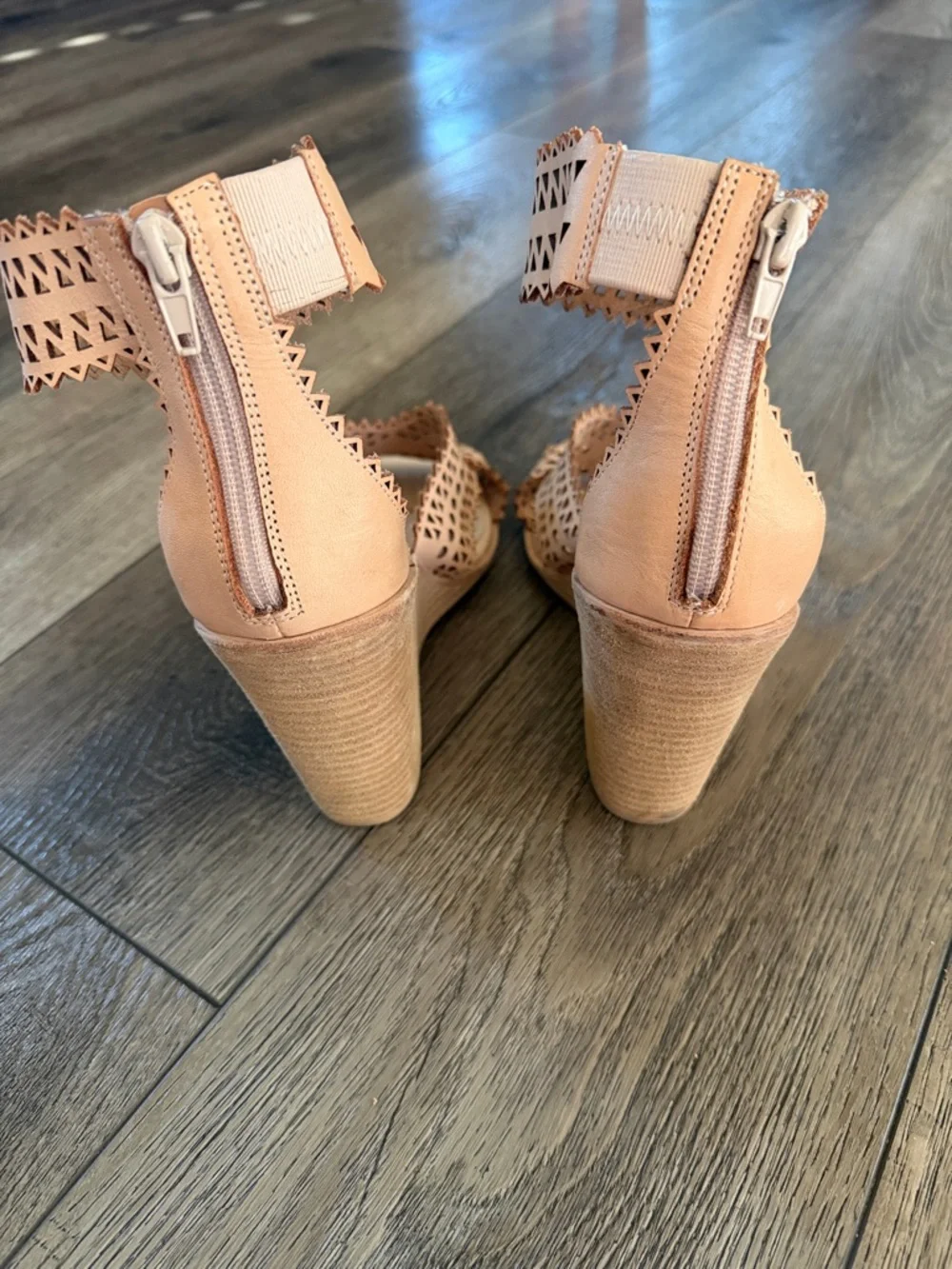 Jeffrey Campbell Besante Wedge Sandals